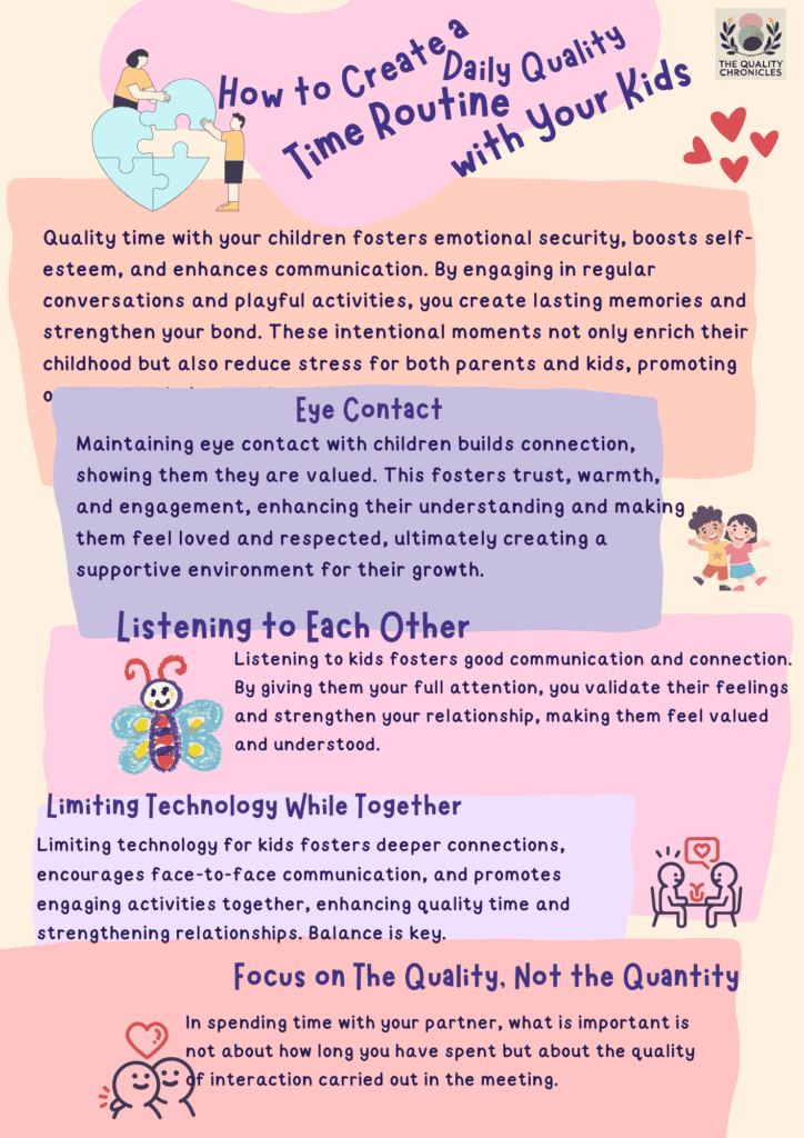 Daily Quality Time Routine with Your Kids