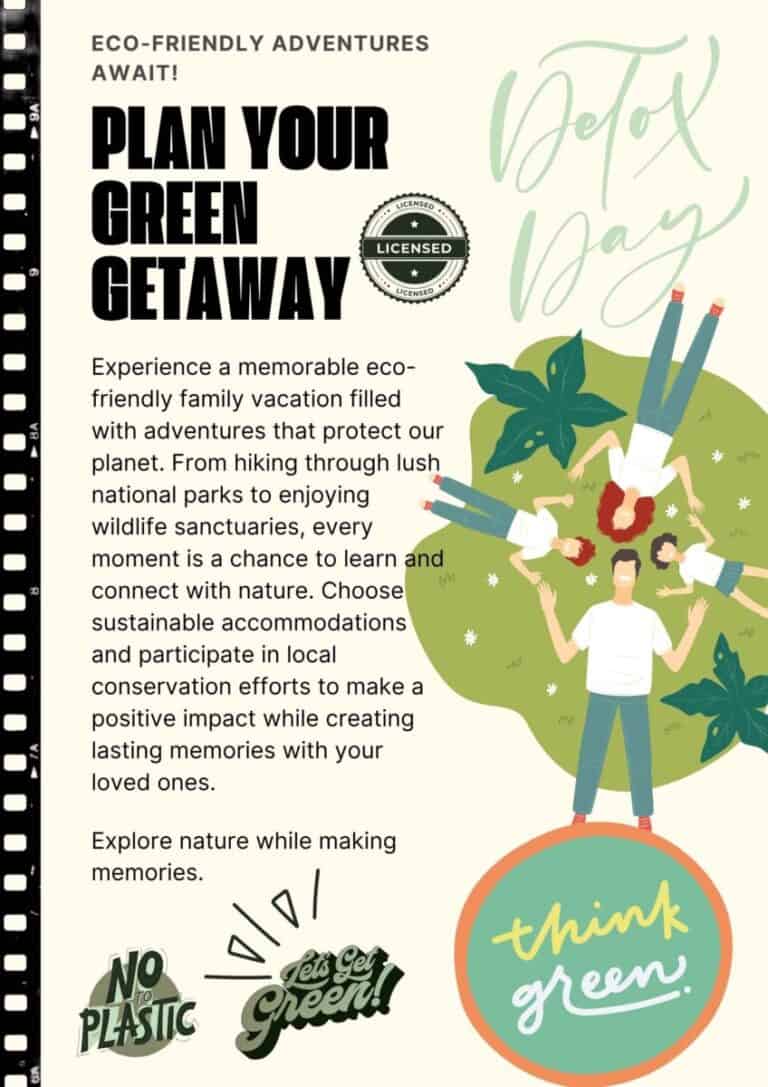 Eco-Friendly Family Vacation