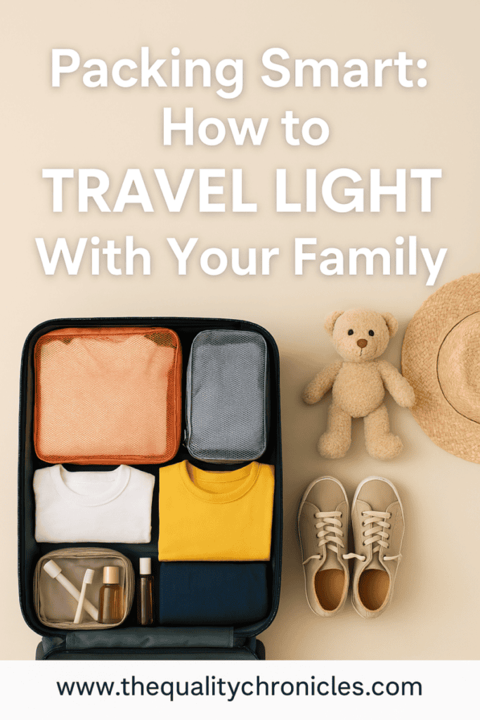 Travel light with your family