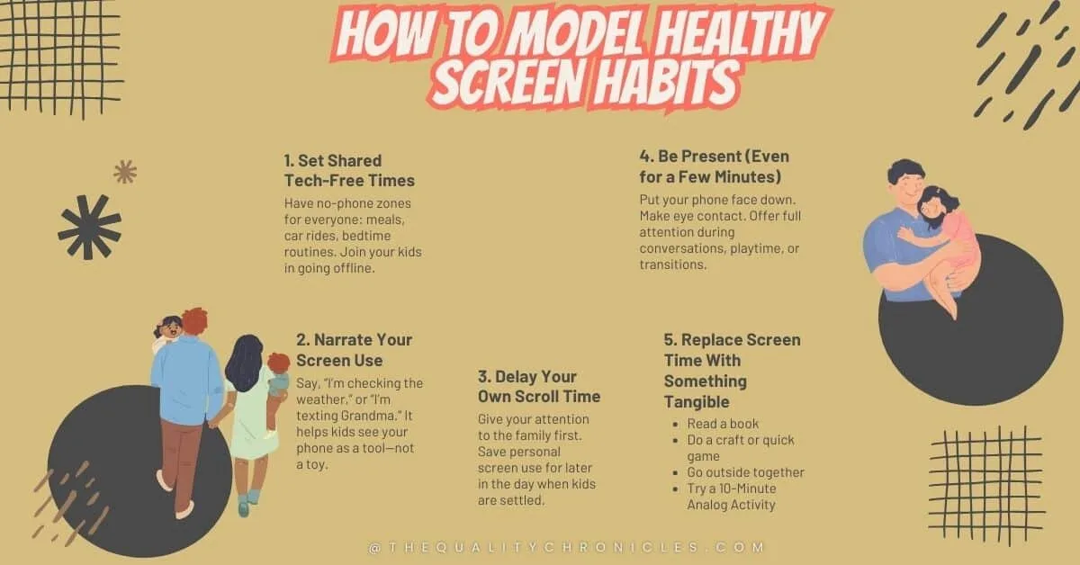 Role Modeling Screen Discipline as Parents: Lead by Example